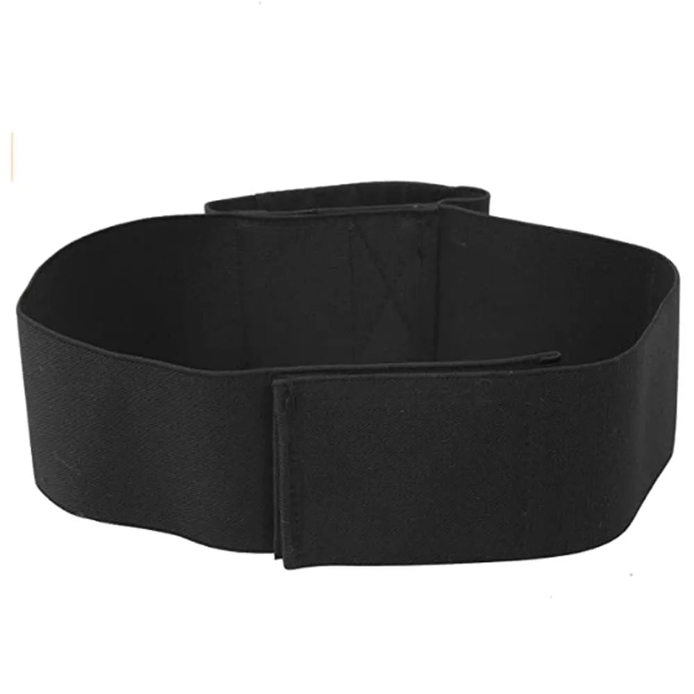 1Pcs Golf Swing Training Arm Band Golf Hand Posture Corrector Black Nylon Elastic Training Belt for Golf Practicing