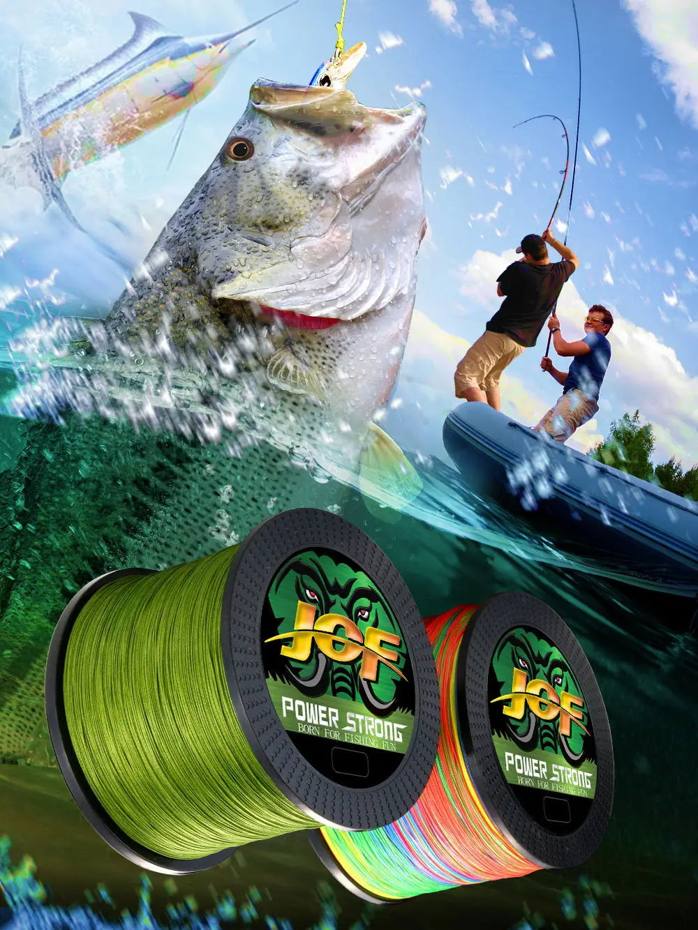 4 Braided x4 Strands 300M 100M Fly Fishing Line Multifilament Wire Pesca  10-85LB