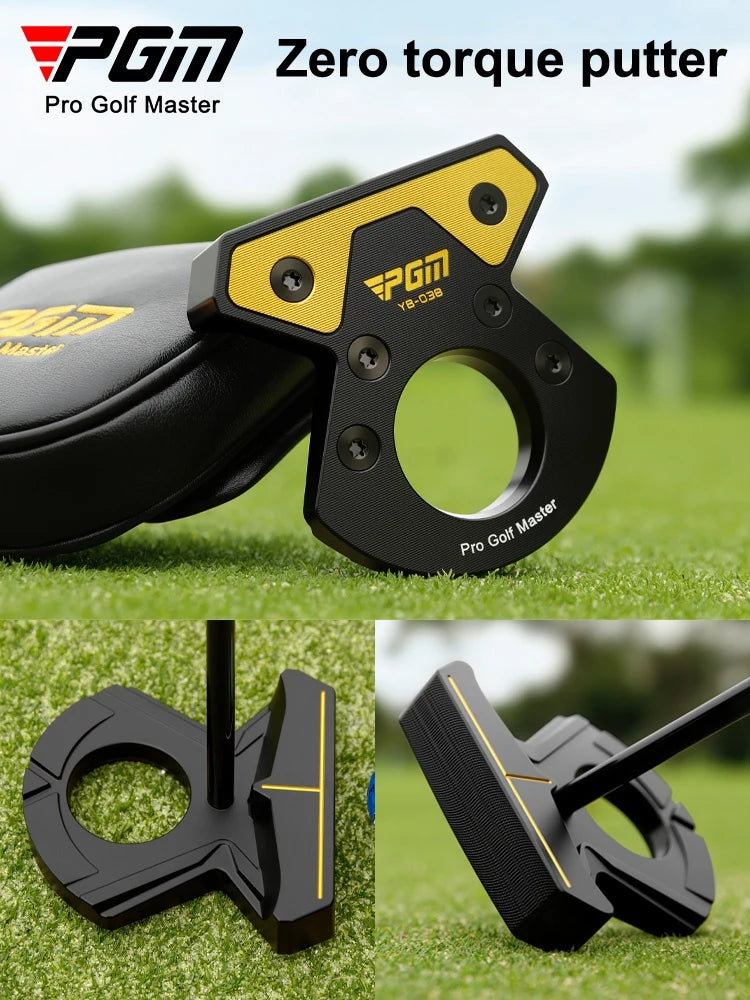 PGM Golf Club Zero Torque Putter Male Female Stable Big Head Forged Aluminum Low Center of Gravity