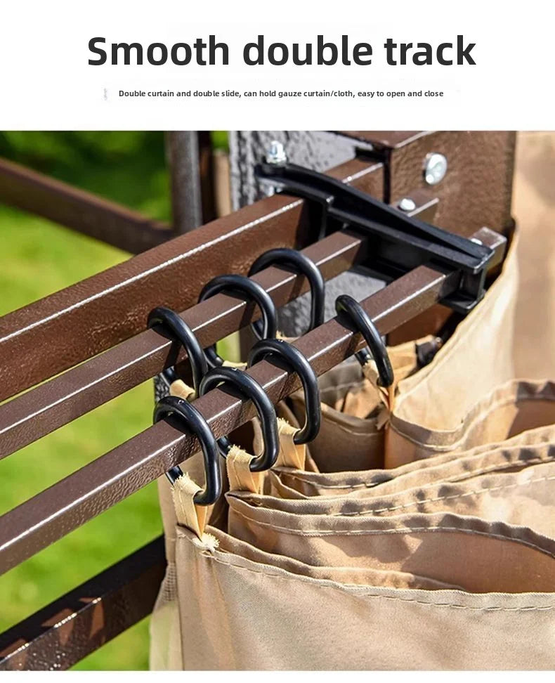Outdoor Sunshades: Tent Umbrellas, Leisure Straw Outdoor Pavilions