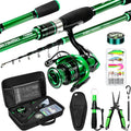 Fishing Rod and Reel Combo, Graphite Telescoping Carrier Bag