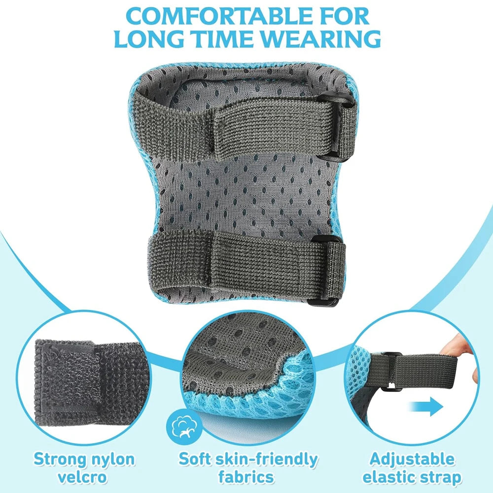 6 in 1 Knee Pads Elbow Pads with Wrist Guards