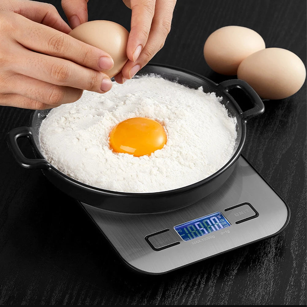 Digital Kitchen Scale USB Charging Kitchen Food Scale Multifunction Electronic  1G Up To 10KG