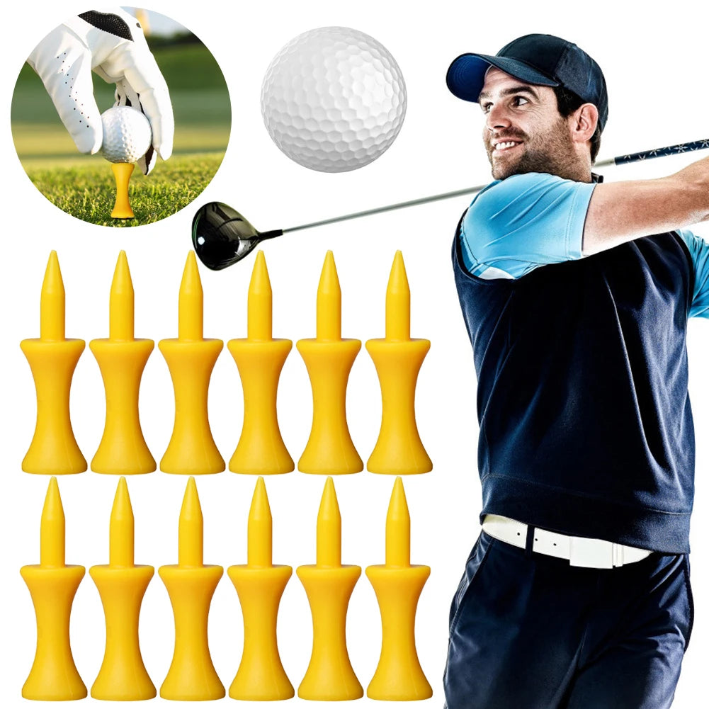 50PCS Wood Golf Tees Of 30-70mm