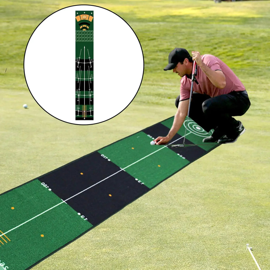 Golfer Golfing Accessory Lightweight Portable Improve Putting Accuracy Training Aid