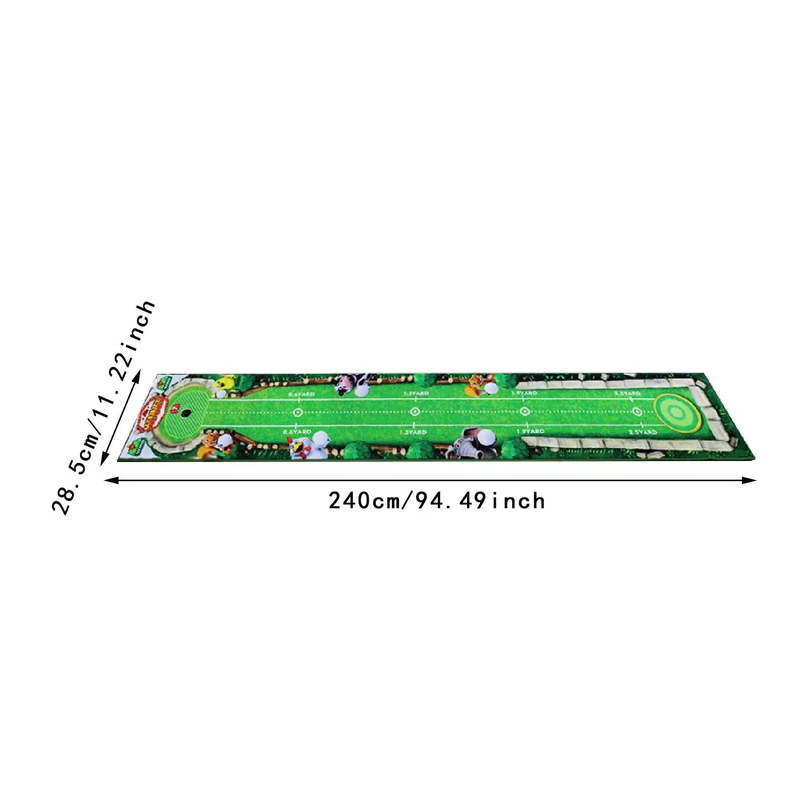 Golfer Golfing Accessory Lightweight Portable Improve Putting Accuracy Training Aid