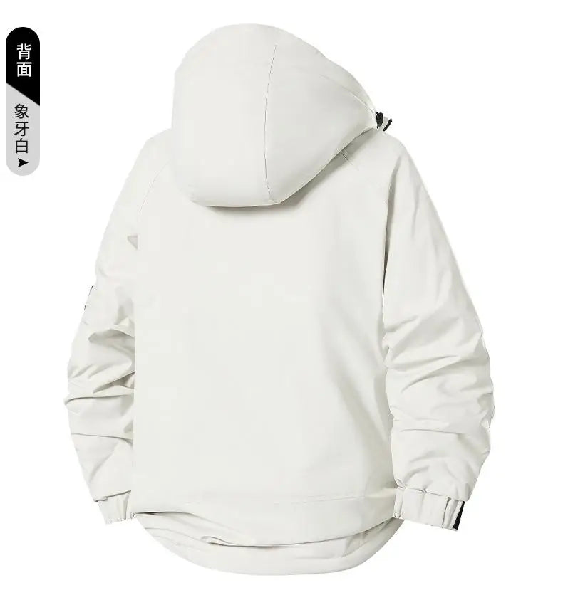 Outdoor Sports Jacket Cotton Jacket Warm And Unisex Waterproof Windproof Hiking And Cycling