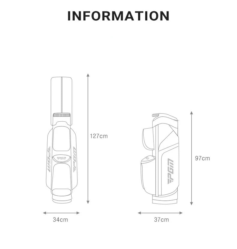 Golf Bags Multi-Function Waterproof Anti-collision Retention Mechanism Large Capacity Travel Bag