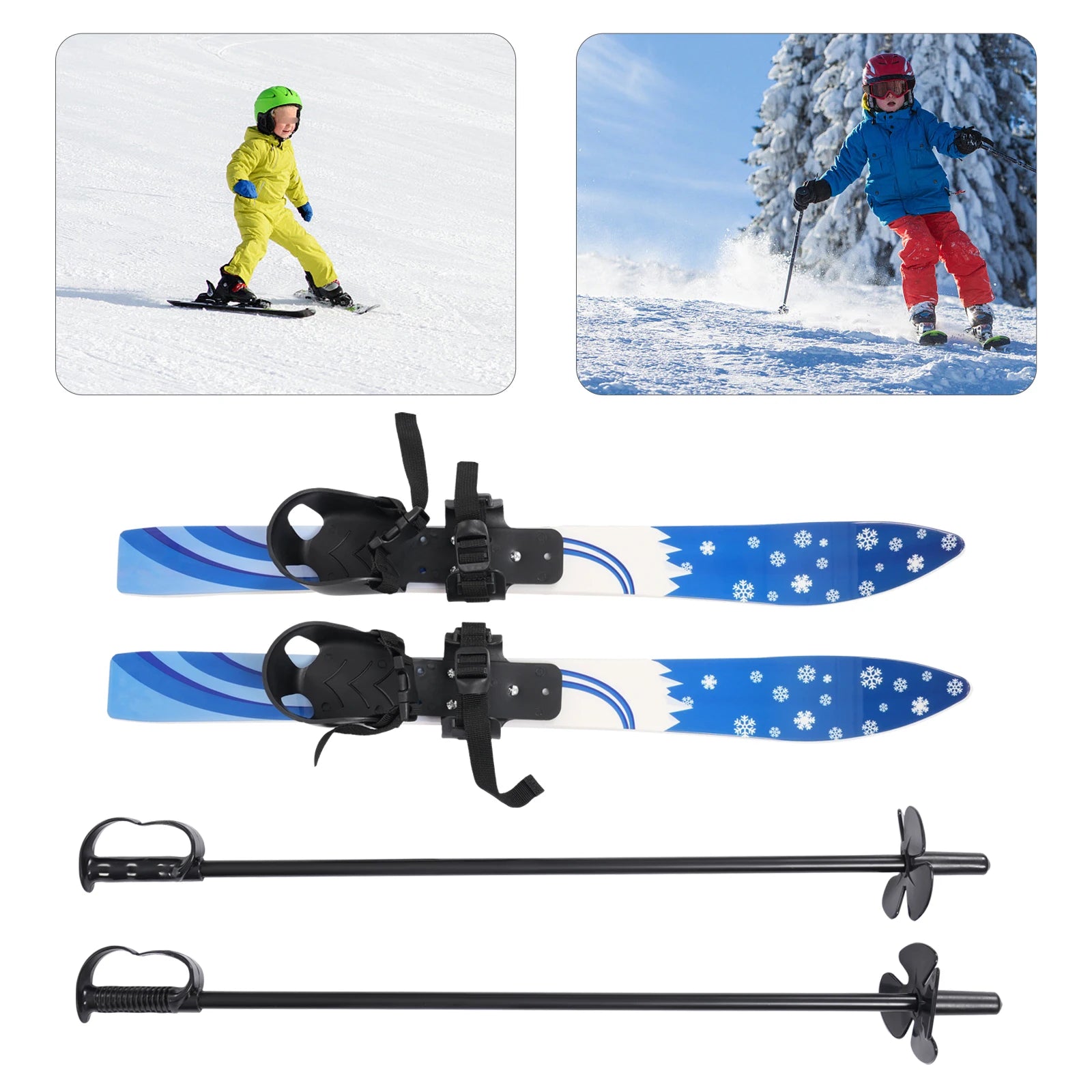 68*6cm Ski Set Kids Skis and Poles