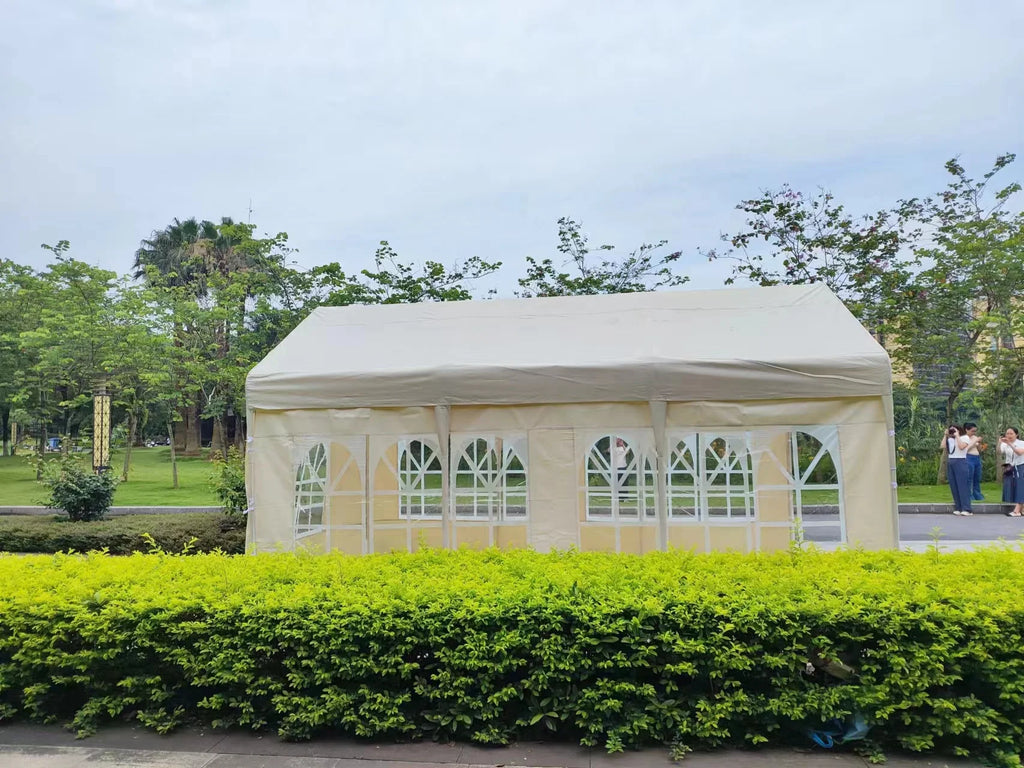 Outdoor Simple Folding Portable Modern Steel Frame Powder Coated Oxford Material Waterproof Carport