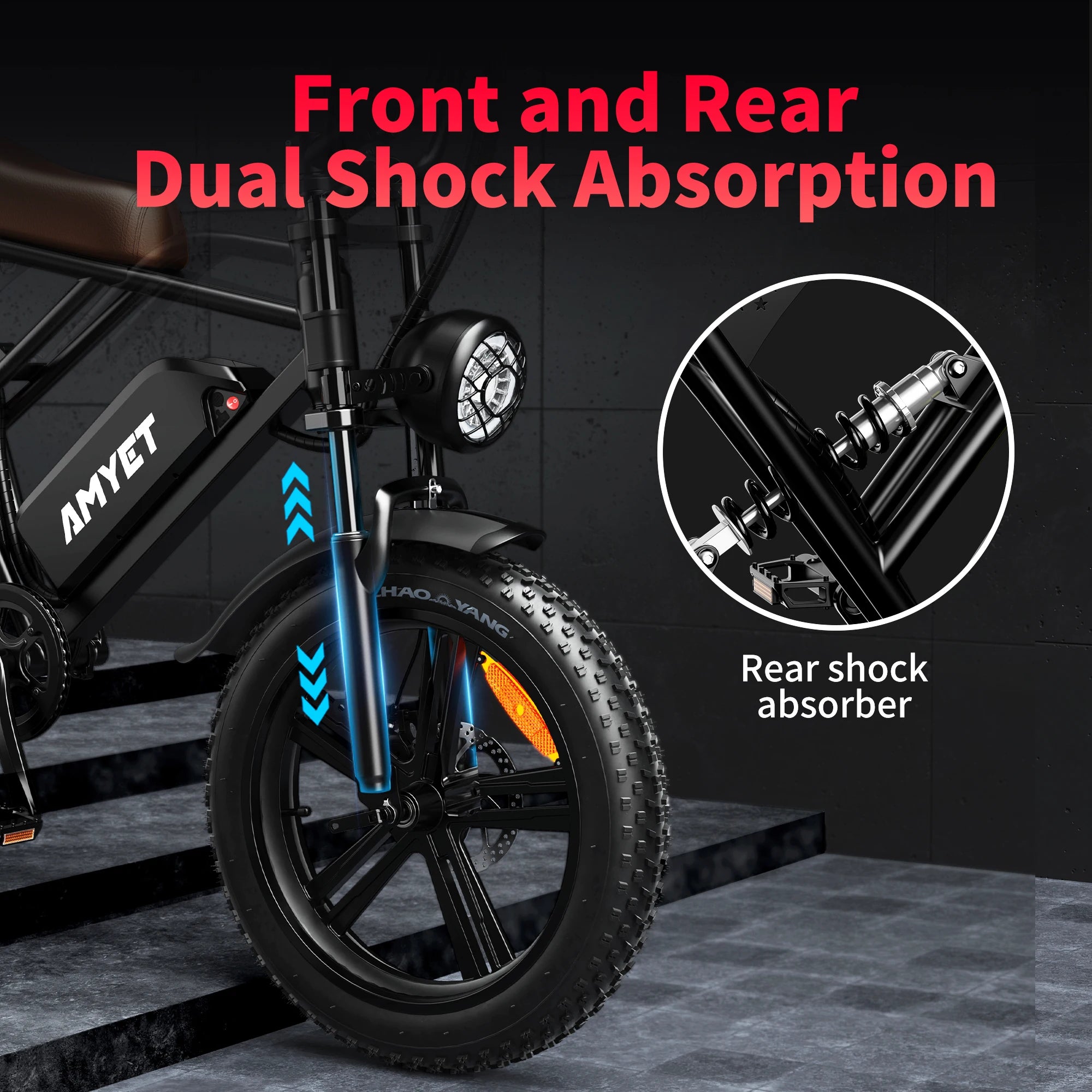 Adults Electric Bike 1000W Motor Bicycle 48V 20AH 20“ Tire