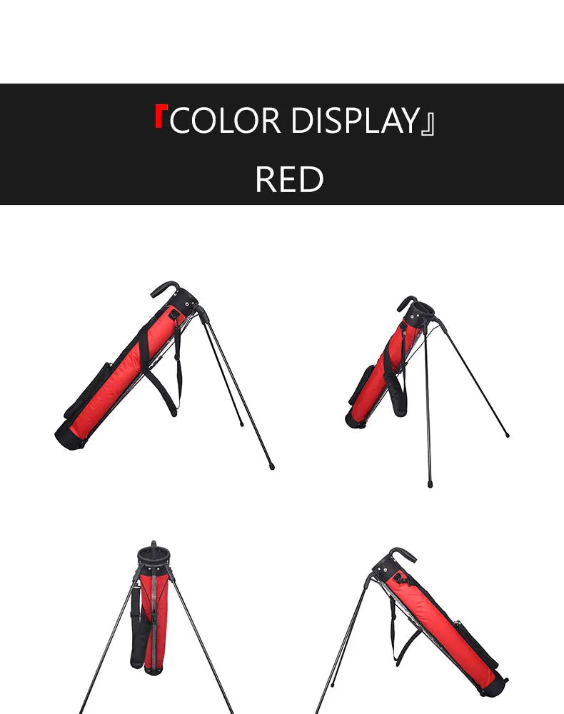 Lightweight Golf Club Bag With Bracket Golf Gun Rack Bags,