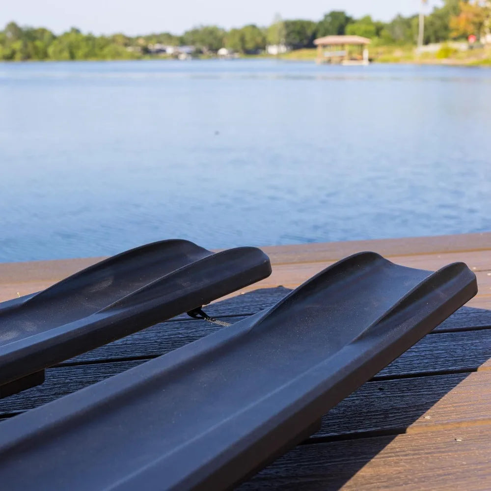 All-Star Water Skis with Trainer Bar & Rope