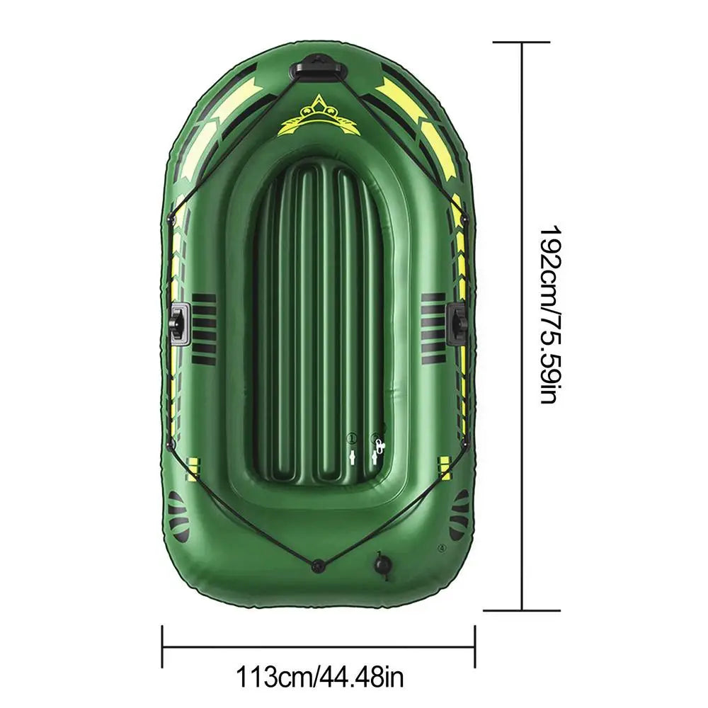 192*113*40cm Portable Inflatable Boat Canoe