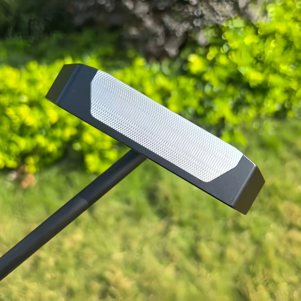Golf Putter Round Hole Design Stainless Steel Insert Face Long Distance Green Putting Precise Control