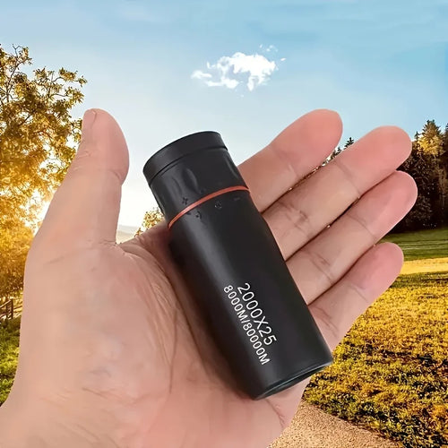 2026 2000X25 HD Monocular Telescope, Compact Portable for Travel, Hiking, Fishing, Camping, Stargazing, Concerts & Bird Watching