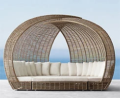 Outdoor Furniture Set Soft Exterior furniture Set Garden Sofas