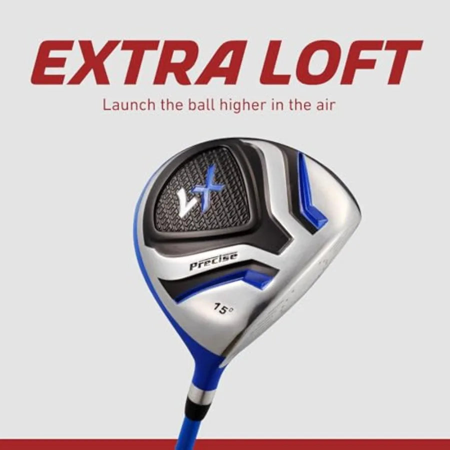 Golf Clubs Set Boys' Girls' Junior Golf Set with Lightweight Graphite Shafts