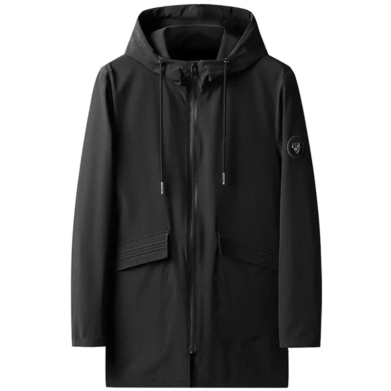 2024 New Plus Size Men's Winter Warm Jacket Fleece