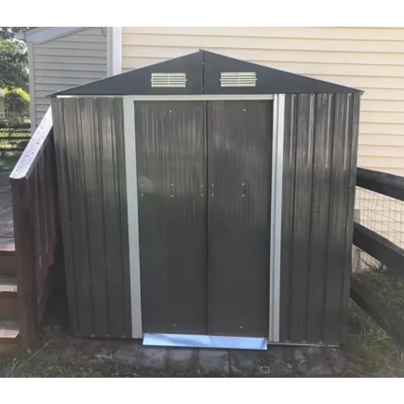 Garden Sheds Outdoor Storage Tool House Backyard Waterproof Easy Assembly
