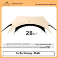 Outdoor sunshade umbrella. Suitable for outdoor recreational activities, camping, and patios.
