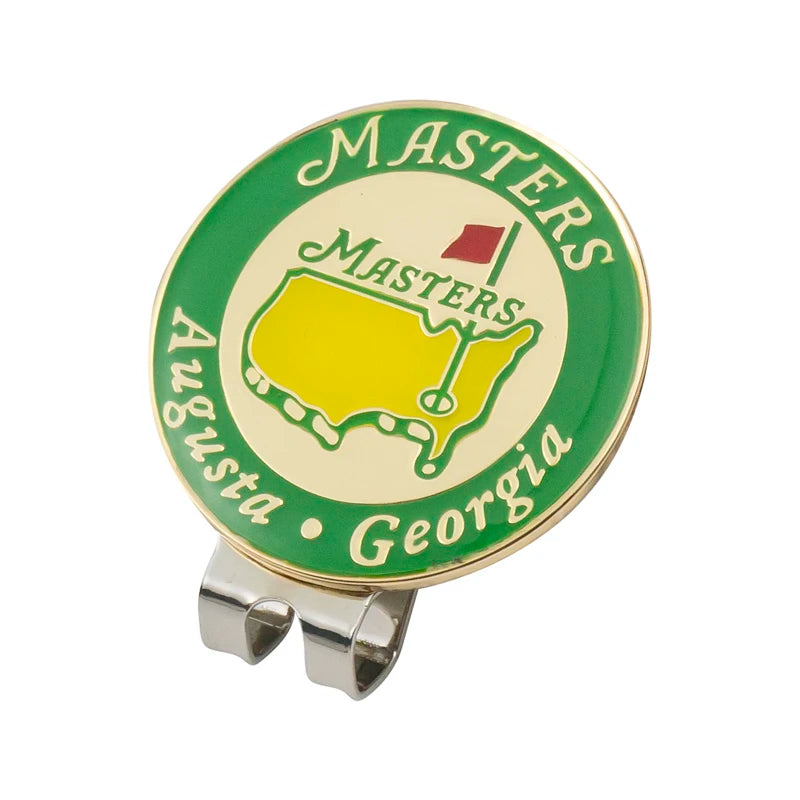 1Pcs Golf Hat Clip Magnetic Golf Cap Clips w Magnet Mark Golf Ball Position Removable Metal Various Styles Golf Marker Drop Ship