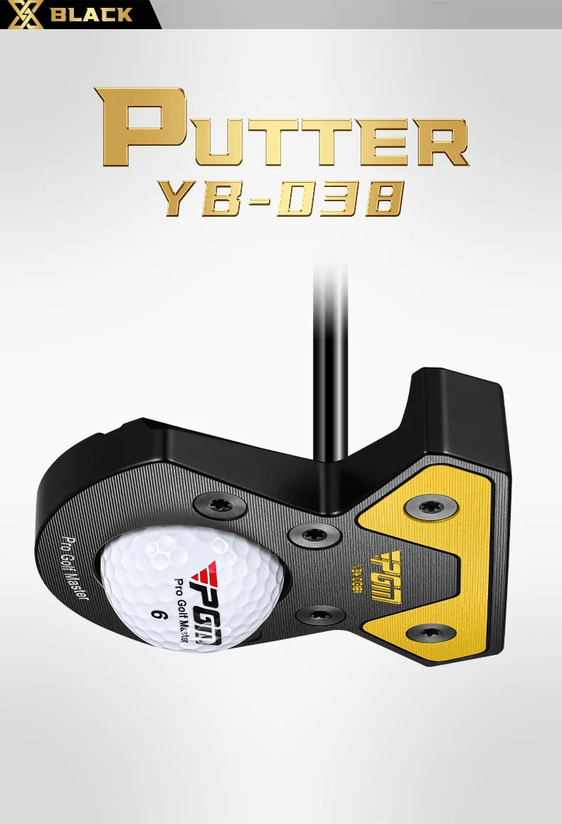 PGM Golf Club Zero Torque Putter Male Female Stable Big Head Forged Aluminum Low Center of Gravity