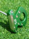 Golf Putter Round Hole Design Stainless Steel Insert Face Long Distance Green Putting Precise Control