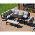 Outdoor Sofa Set Outdoor  Aluminum Garden Sets Balcony Furniture Sofa Set