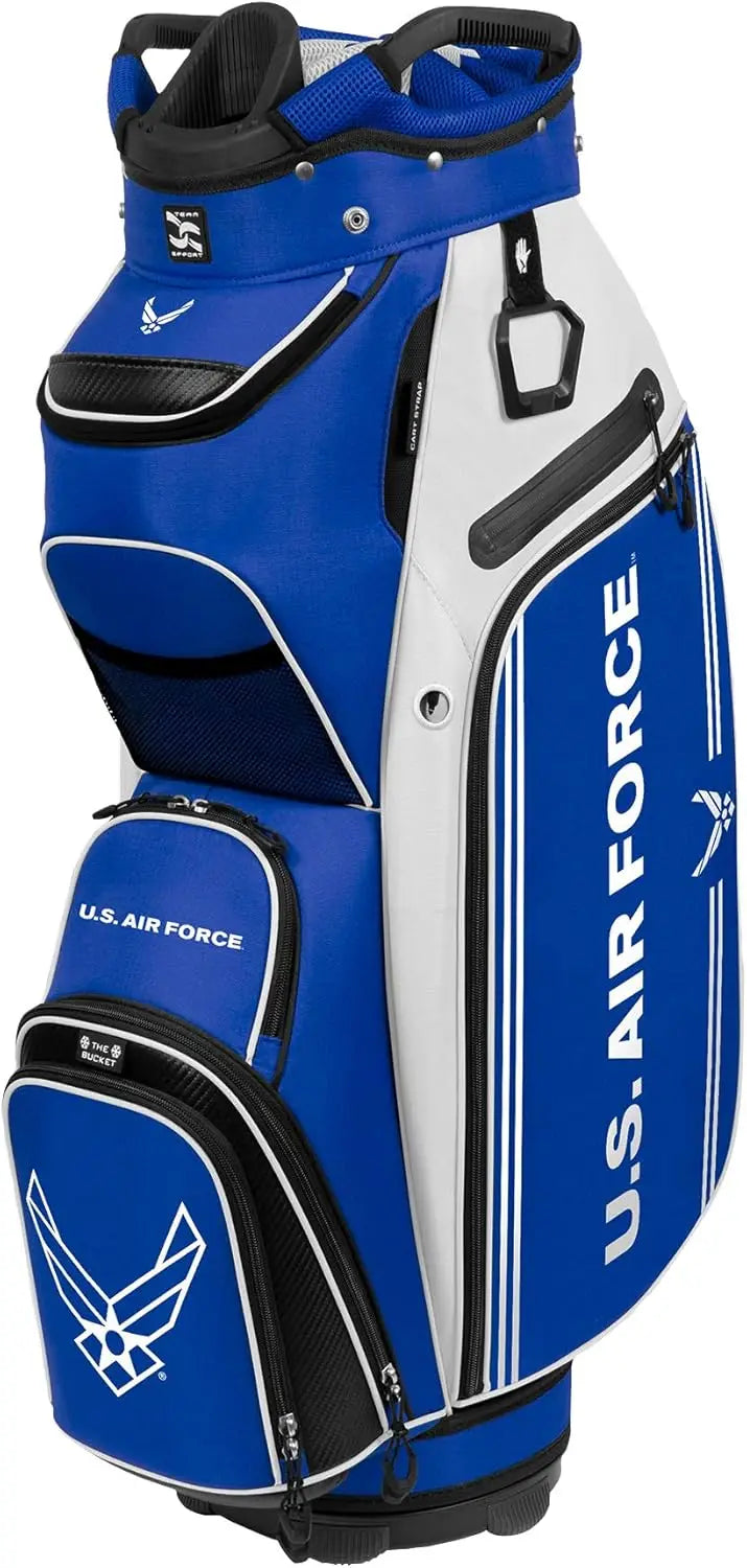 Portable Cooler Cart with Golf Bag Design, Ideal for Team Outings and Military Use