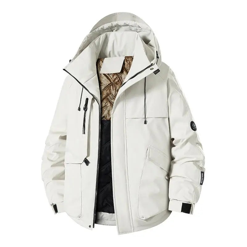 Outdoor Sports Jacket Cotton Jacket Warm And Unisex Waterproof Windproof Hiking And Cycling