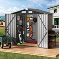 Garden Sheds Outdoor Storage Tool House Backyard Waterproof Easy Assembly