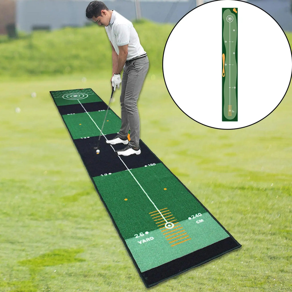 Golfer Golfing Accessory Lightweight Portable Improve Putting Accuracy Training Aid