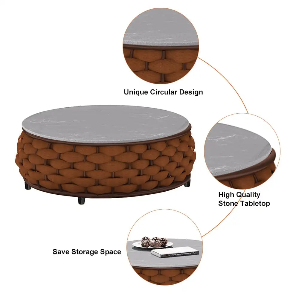 Outdoor Furniture Set Soft Exterior furniture Set Garden Sofas