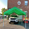 Outdoor Simple Folding Portable Modern Steel Frame Powder Coated Oxford Material Waterproof Carport