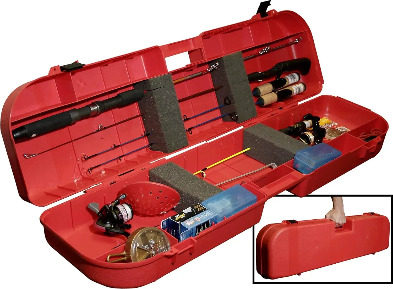 Ice Fishing Rod Storage Box,