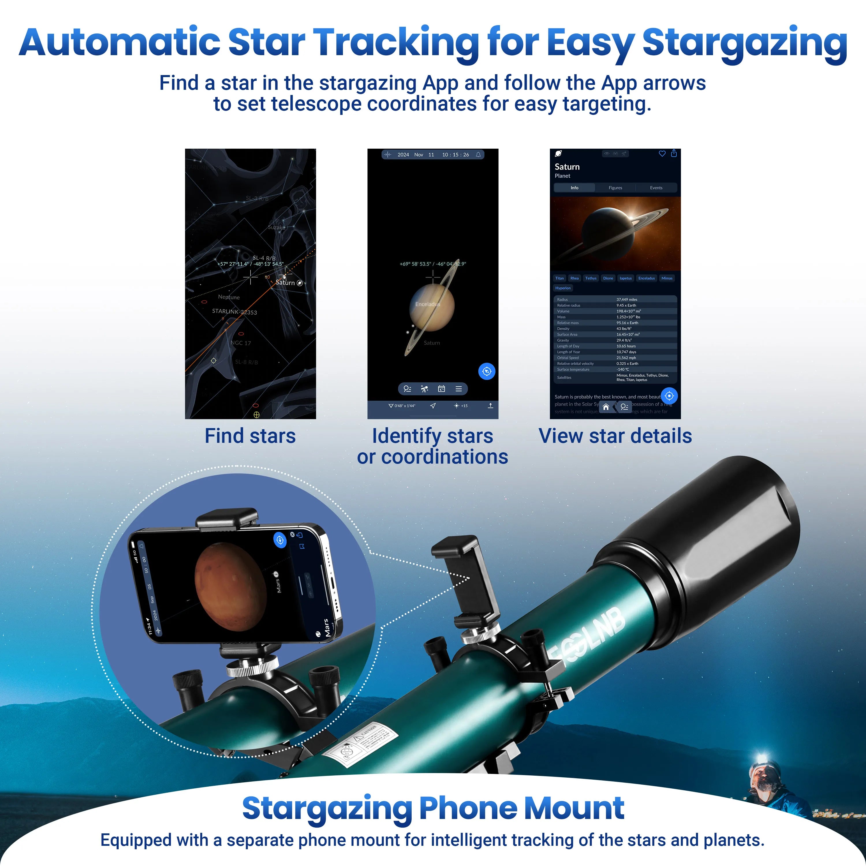 Astronomical Telescope 80mm
