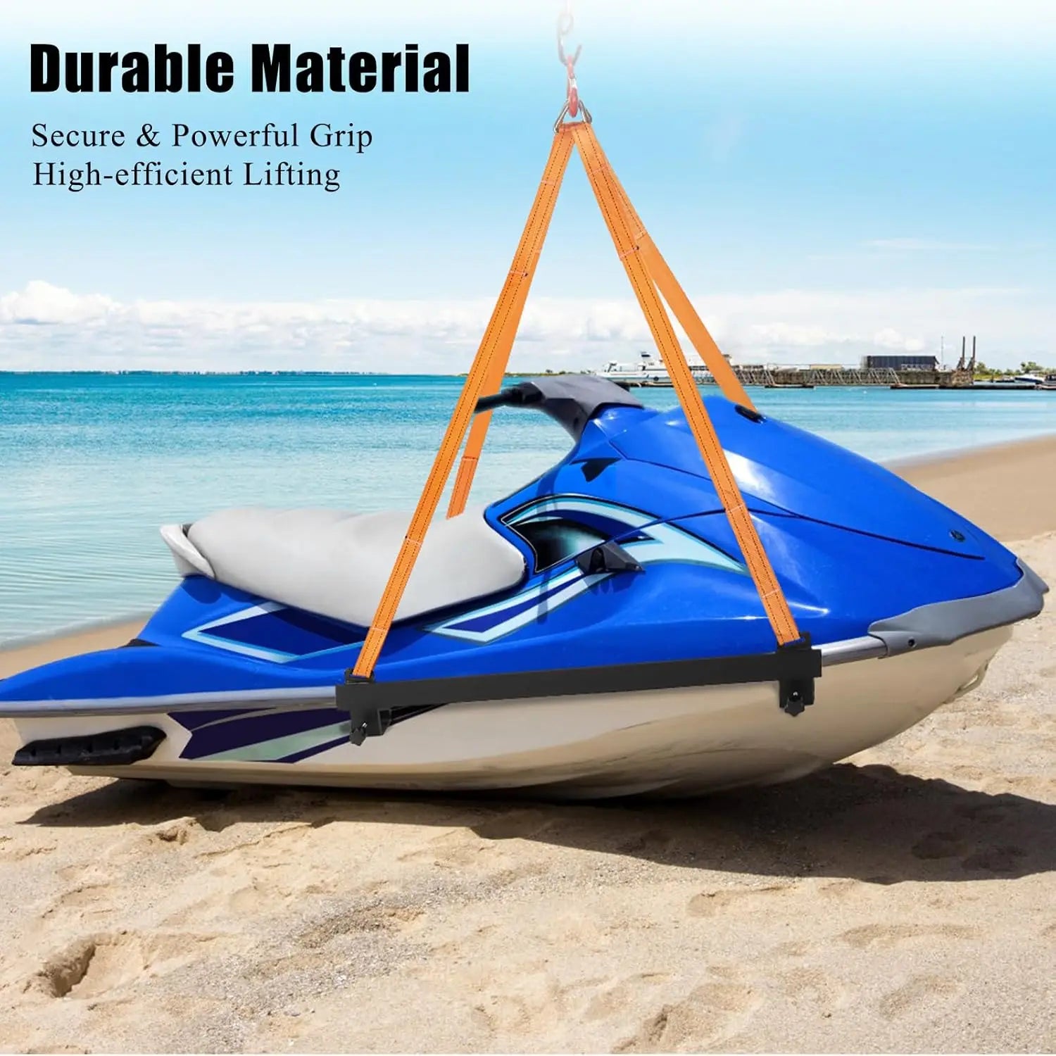 Watercraft Sling for 1500 LB Polyester Lifting Straps