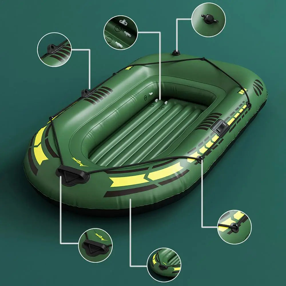 192*113*40cm Portable Inflatable Boat Canoe