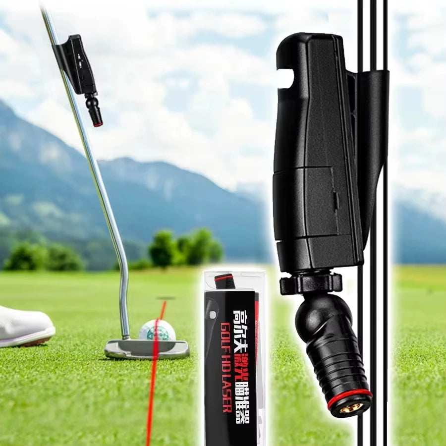 Golf Putter Laser Sight Machine Aiming Instrument Indoor Teaching Linear Laser