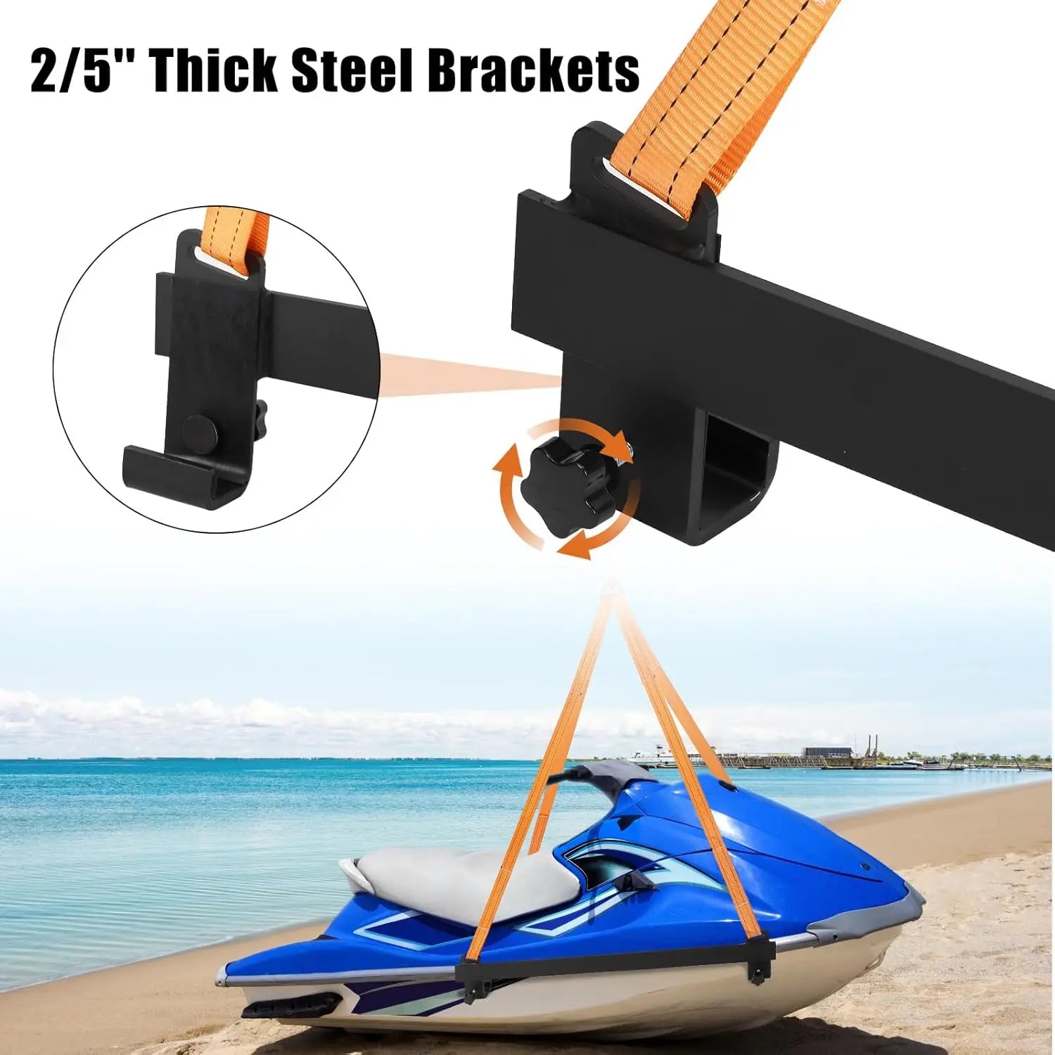 Watercraft Sling for 1500 LB Polyester Lifting Straps