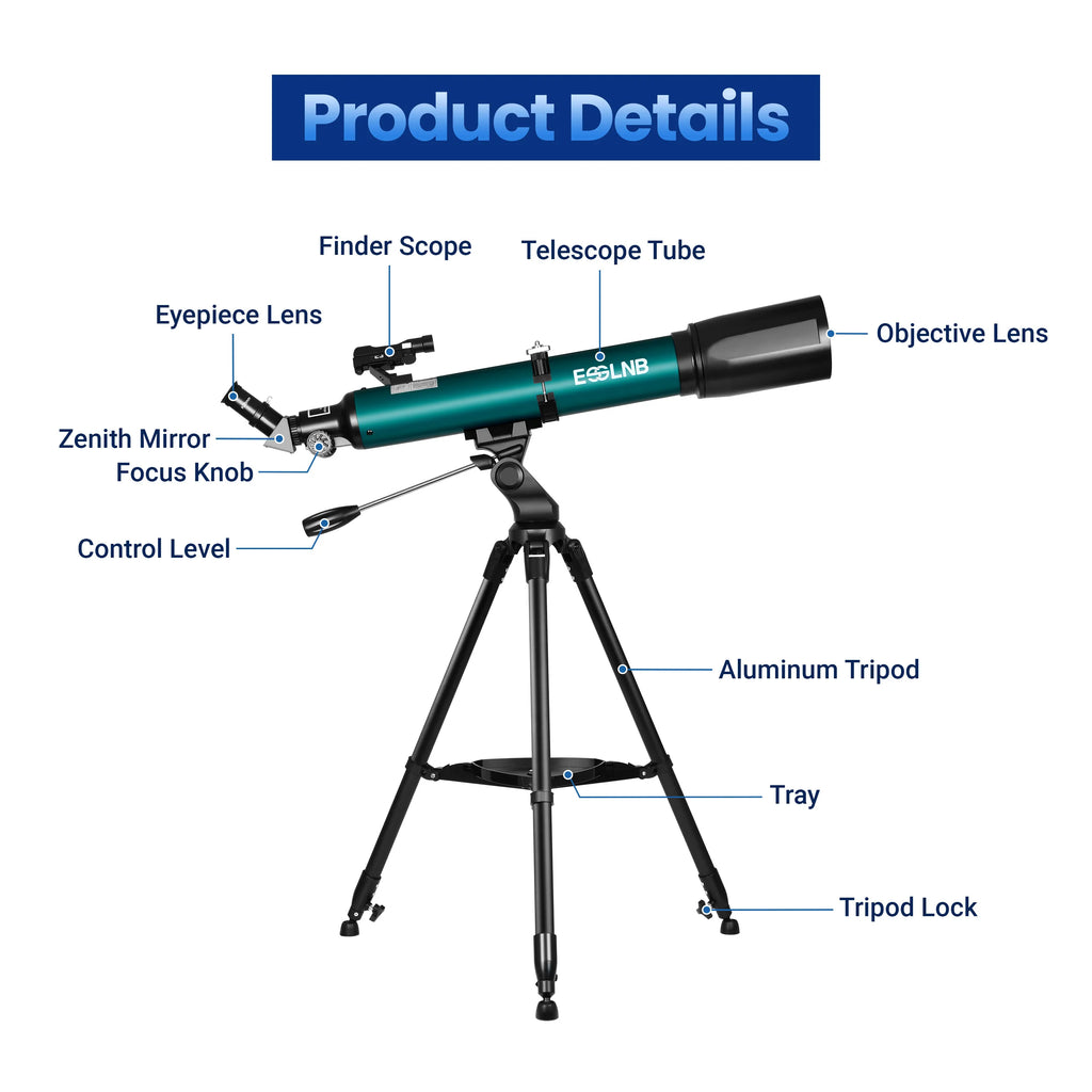 Astronomical Telescope 80mm