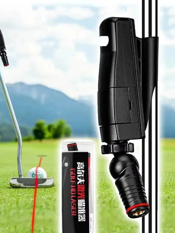 Golf Putter Laser Sight Machine Aiming Instrument Indoor Teaching Linear Laser