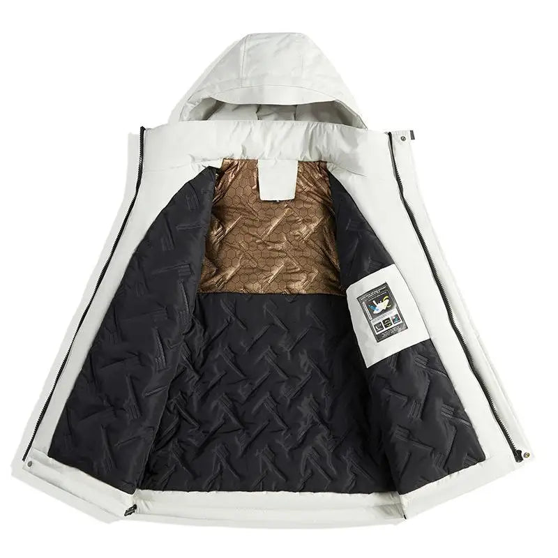 Outdoor Sports Jacket Cotton Jacket Warm And Unisex Waterproof Windproof Hiking And Cycling