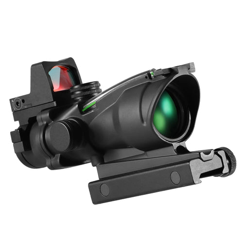 Adjustable 4x32 Red Dot 1x  4x Scope  Red Dot Tactical Scope for Hunting