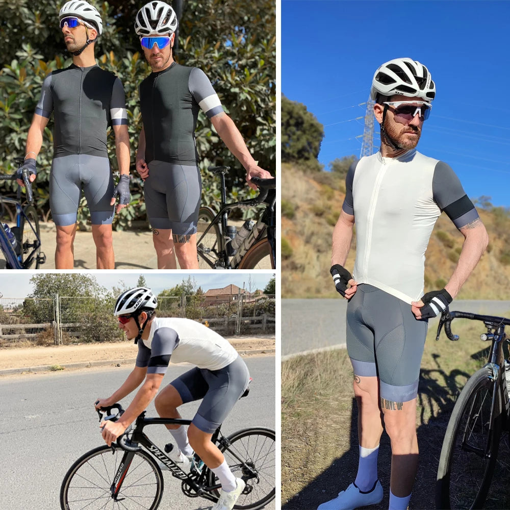 Bib Shorts Men Outdoor Wear Bike Ride 6 Hours Padded Riding Bib Tights Bicycle Men's Cycling Clothing  Short