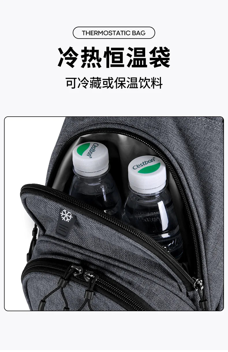 PGM Golf Stand Bag for Men Lightweight Waterproof QB092 Grey Stable Stand Easy Carry