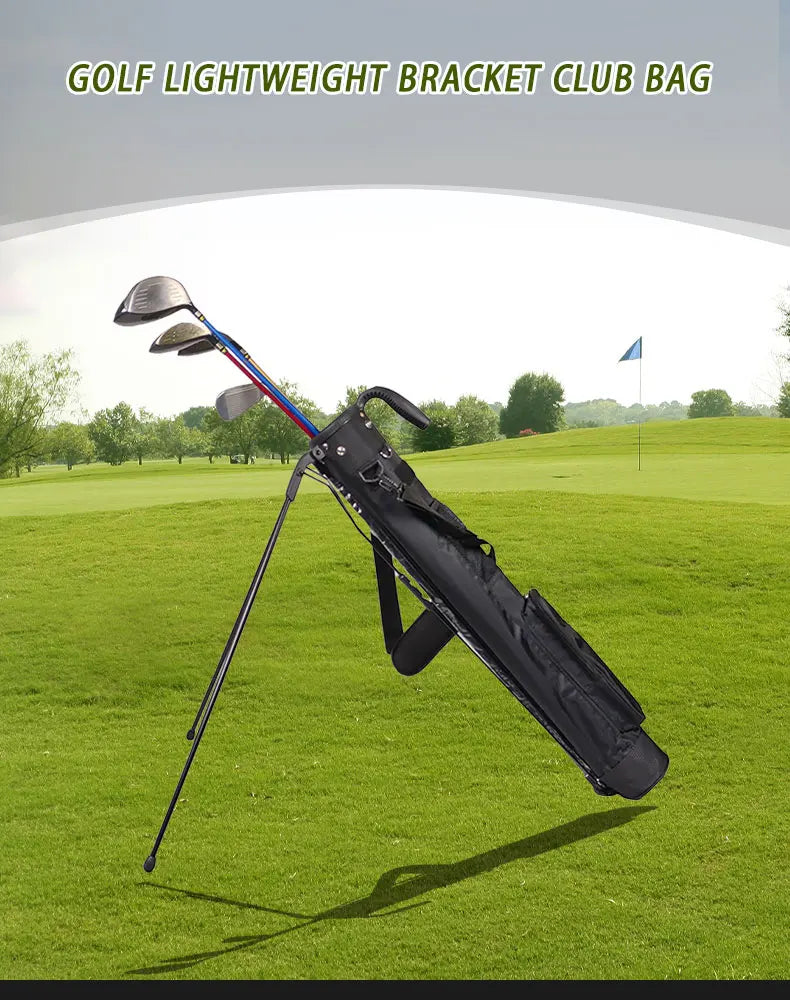 Lightweight Golf Club Bag With Bracket Golf Gun Rack Bags,