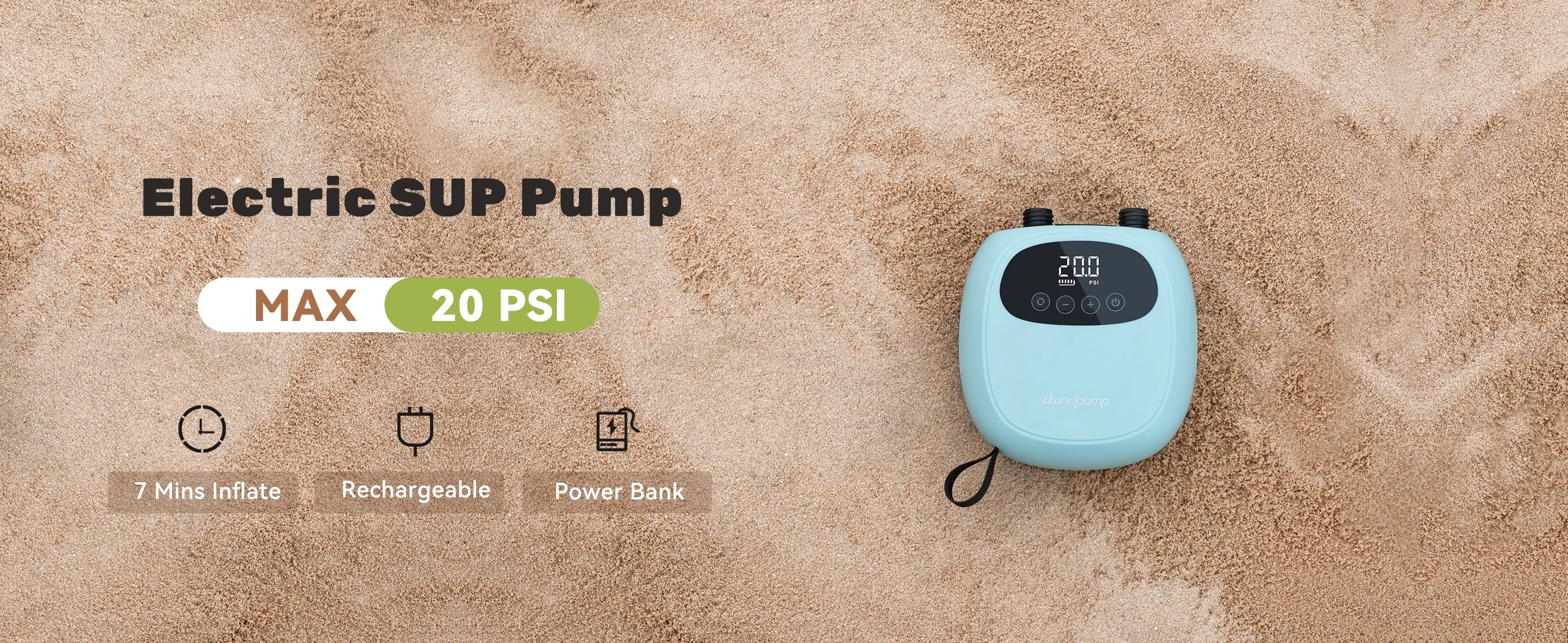 dwndpump Electric 20PSI SUP Pump