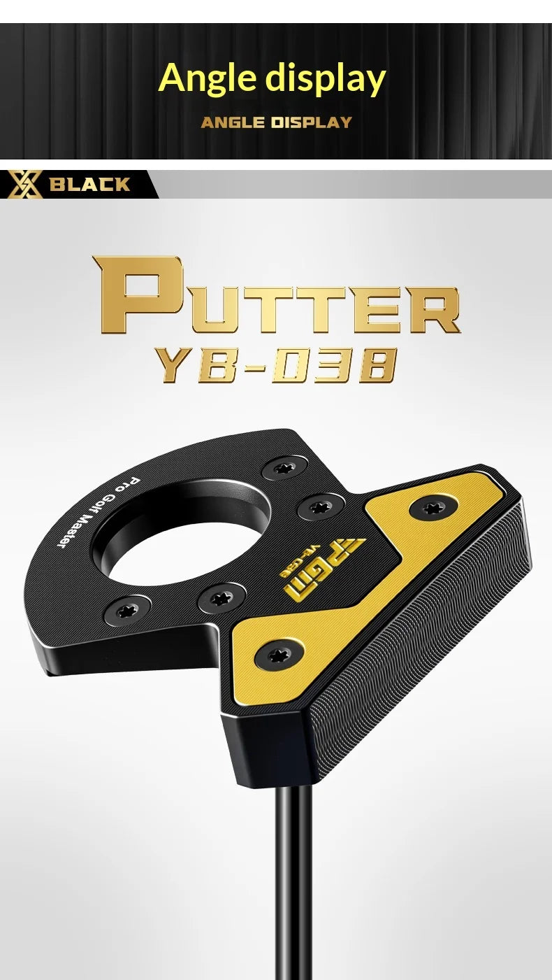 PGM Golf Club Zero Torque Putter Male Female Stable Big Head Forged Aluminum Low Center of Gravity
